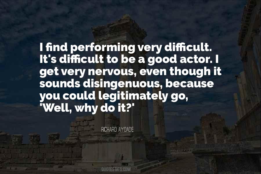 Good Actor Quotes #257752