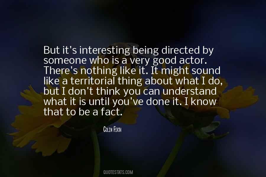 Good Actor Quotes #277310