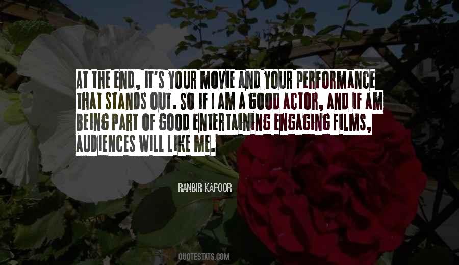 Good Actor Quotes #418870