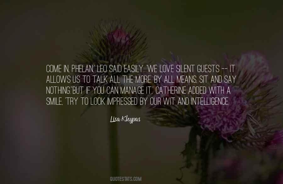 Quotes About Love And Intelligence #599364
