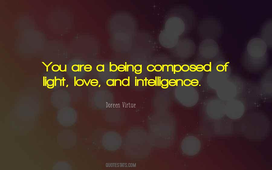 Quotes About Love And Intelligence #921593