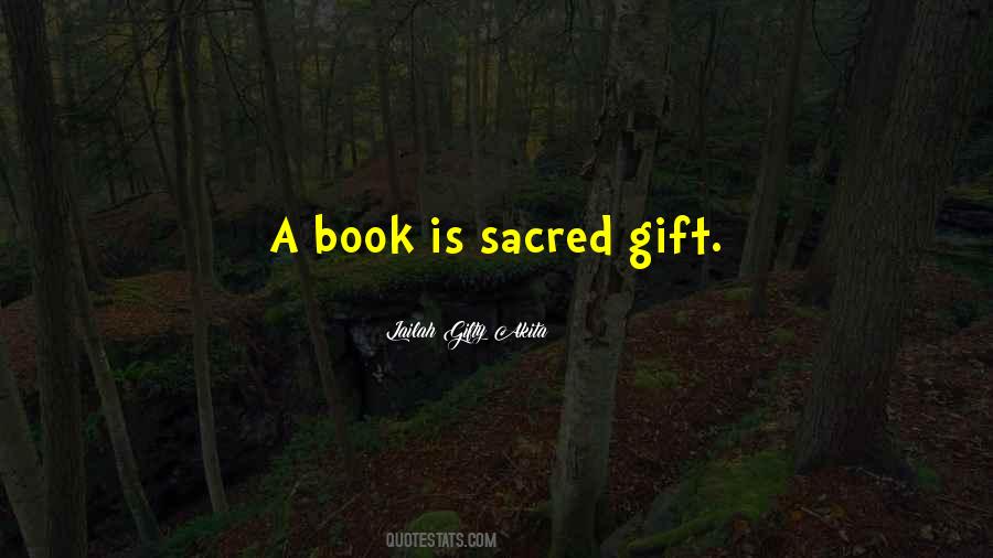 Gift Book Quotes #1556209