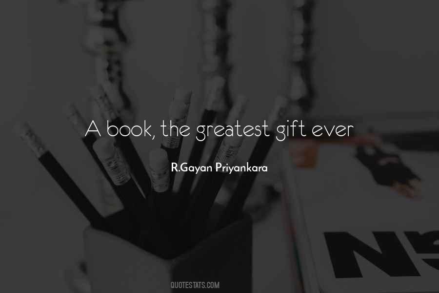 Gift Book Quotes #758926
