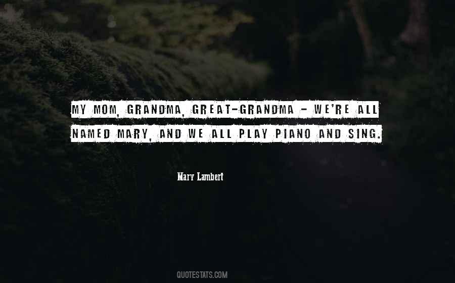 Quotes About My Mom And Grandma #1794012
