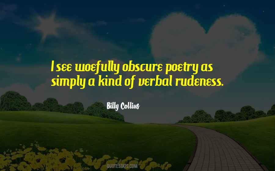 Obscure Poetry Quotes #4252
