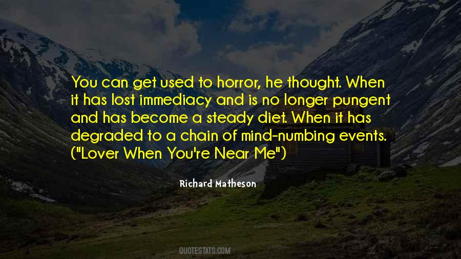 When You Get Used Quotes #1758175
