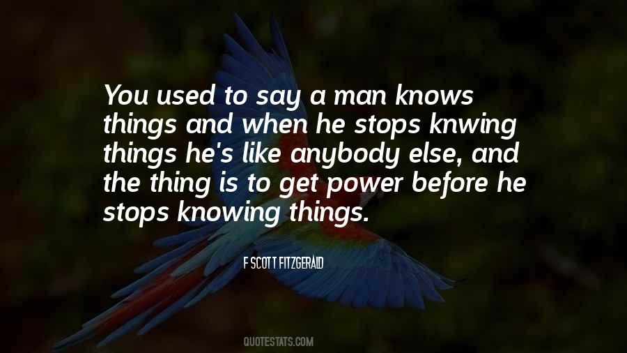When You Get Used Quotes #616128