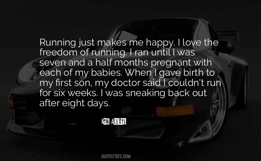 Six Months Pregnant Quotes #1172805