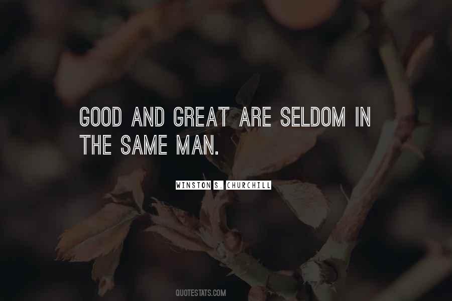 Good And Great Quotes #1170287