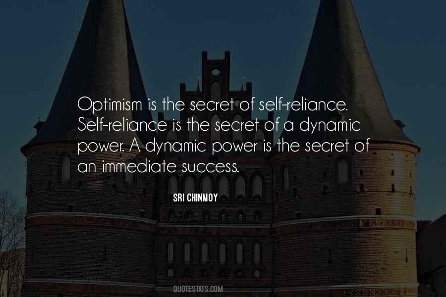 Optimism To Power Quotes #1066602