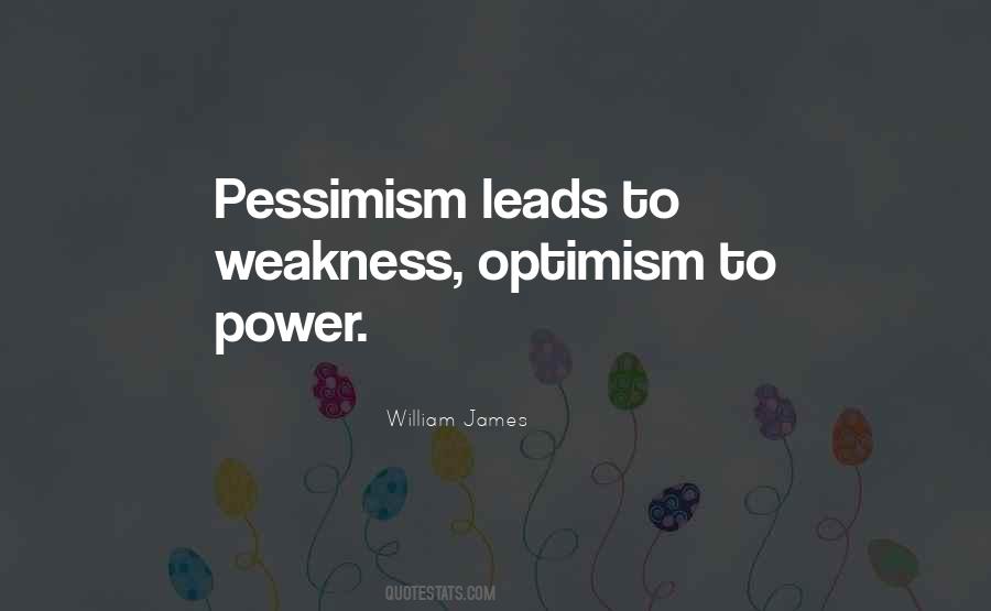 Optimism To Power Quotes #79348