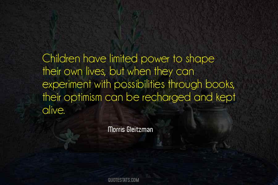 Optimism To Power Quotes #886927