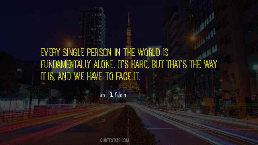 Single And Alone Quotes #792196