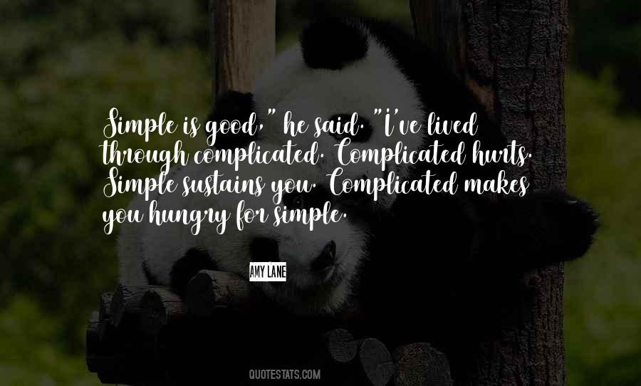 Good And Simple Quotes #454764