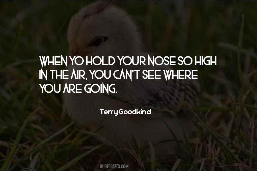 Nose In The Air Quotes #405049