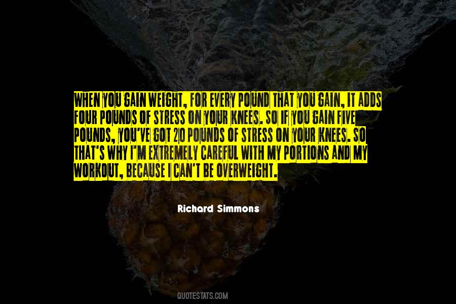 Quotes About Gain Weight #1300360