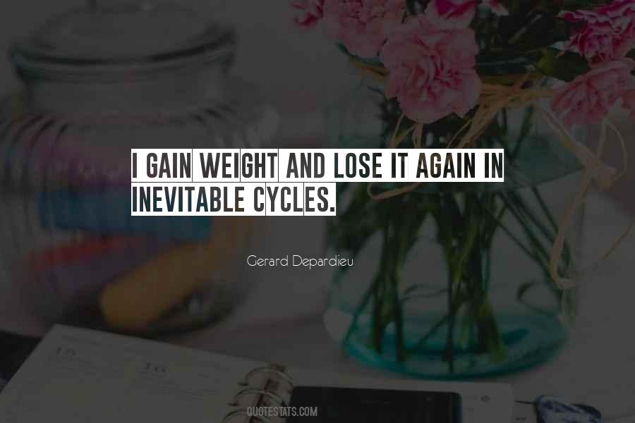Quotes About Gain Weight #134233