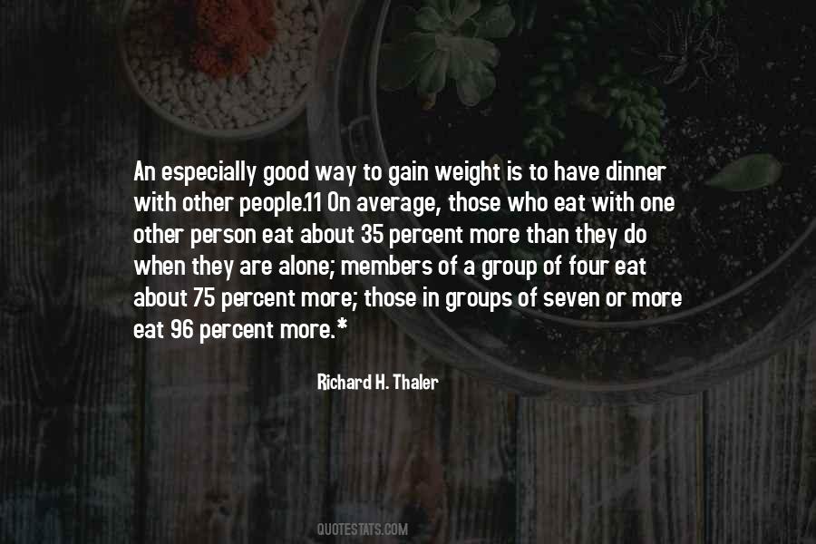 Quotes About Gain Weight #200547