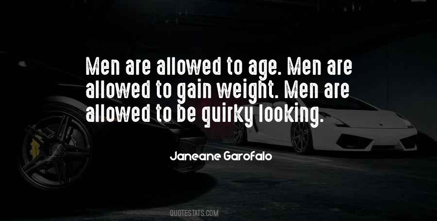 Quotes About Gain Weight #451511