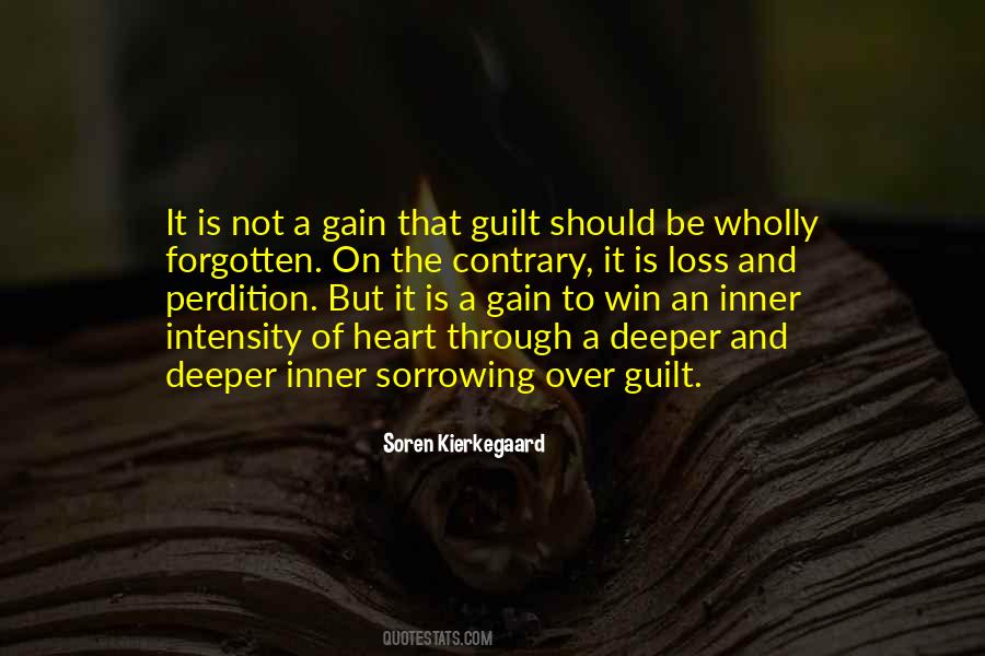 Quotes About Gain And Loss #1145295