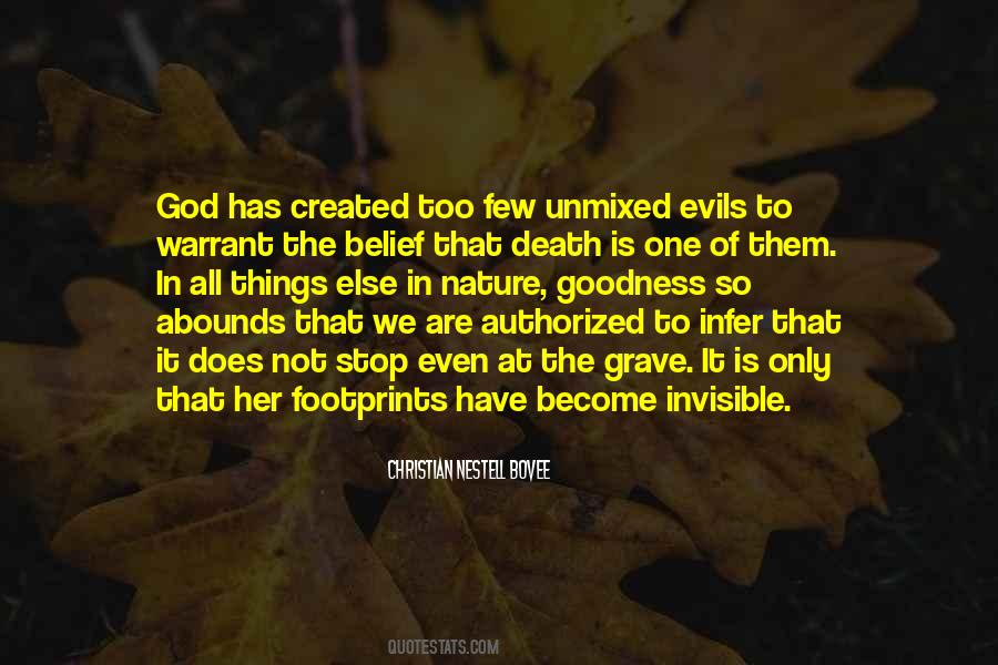 Nature Created By God Quotes #550208