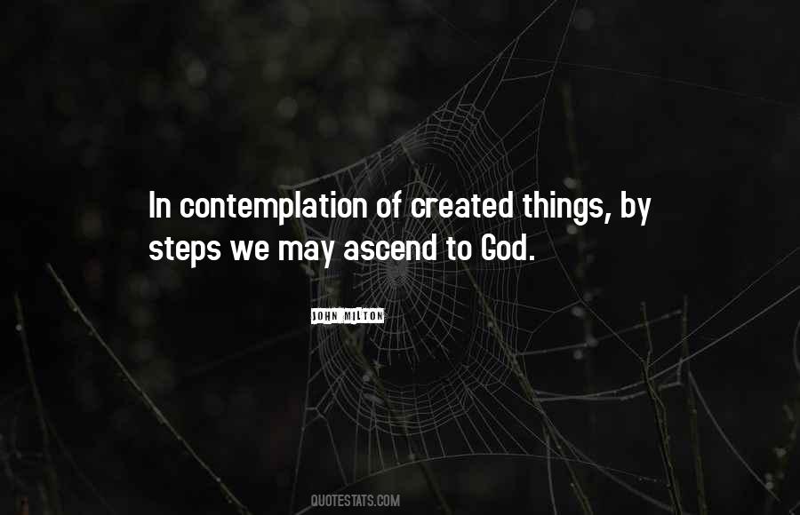 Nature Created By God Quotes #710869