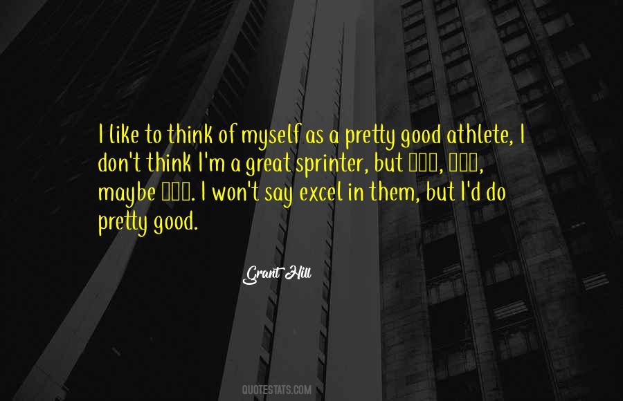 Good Athlete Quotes #1320316