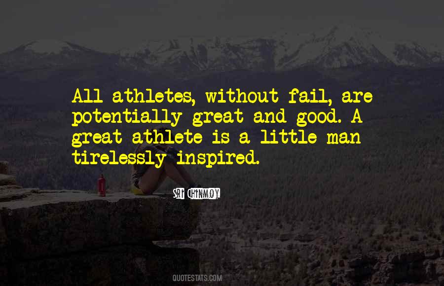 Good Athlete Quotes #1680776