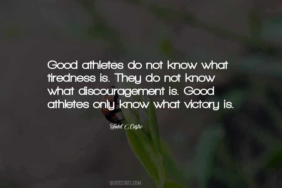 Good Athlete Quotes #264169