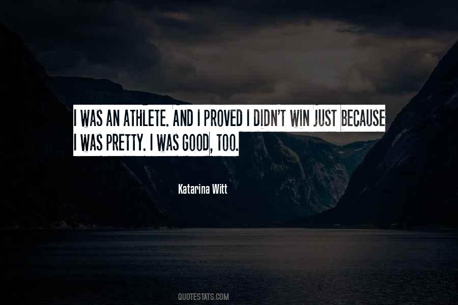 Good Athlete Quotes #858897