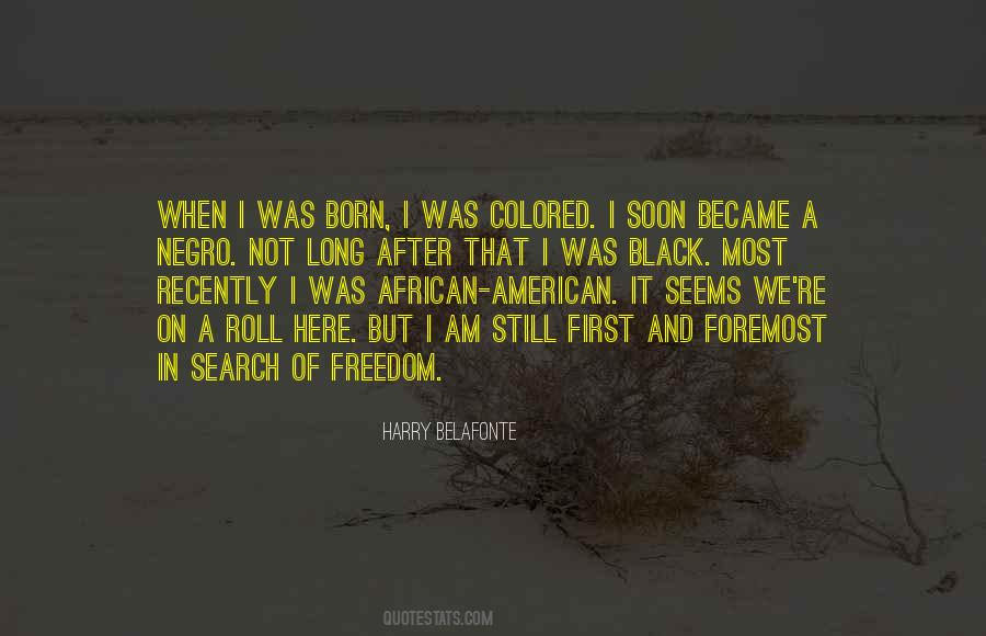 First African American Quotes #1299983