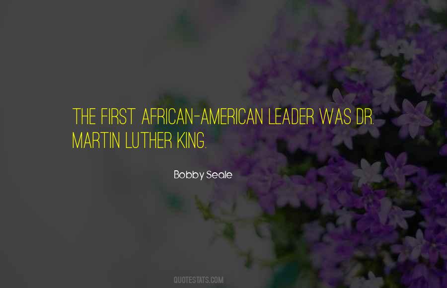 First African American Quotes #1440185
