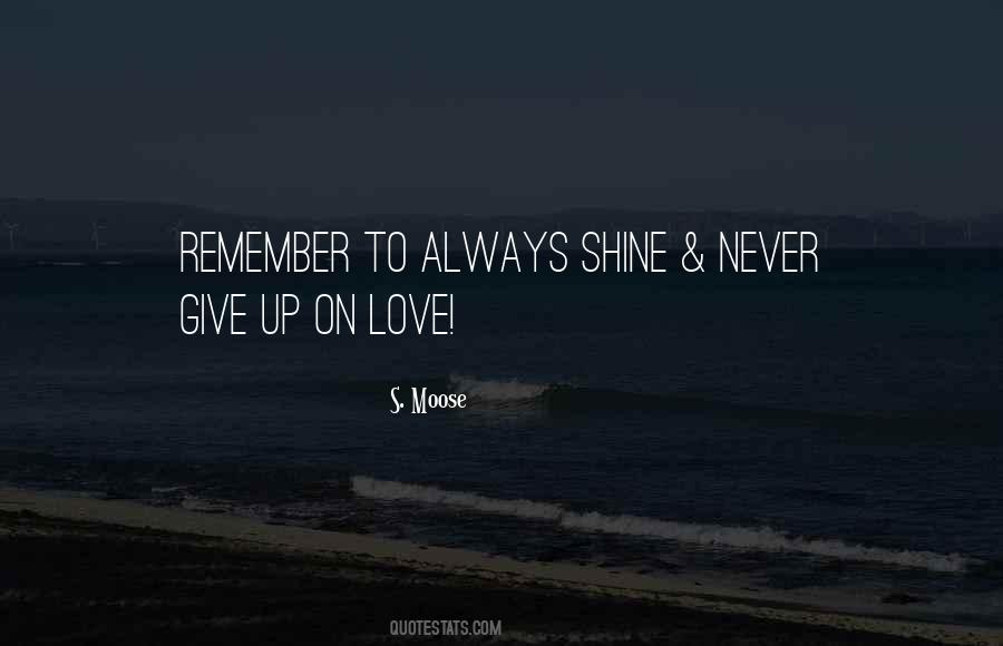 Shine Up Quotes #317211