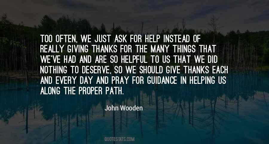 Thanks For Your Help Quotes #1250968
