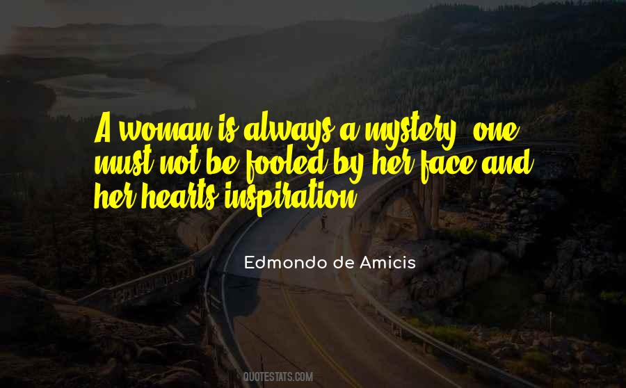 Woman Is A Mystery Quotes #1040610