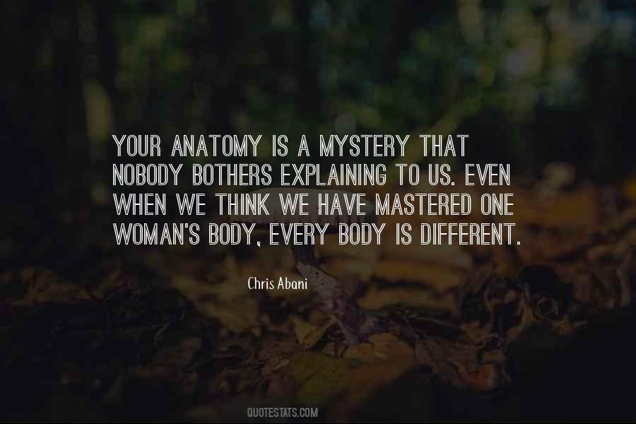 Woman Is A Mystery Quotes #758903
