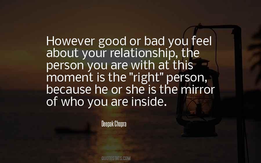 Good Bad Person Quotes #118886