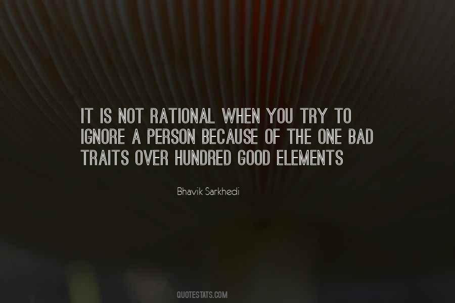 Good Bad Person Quotes #468322