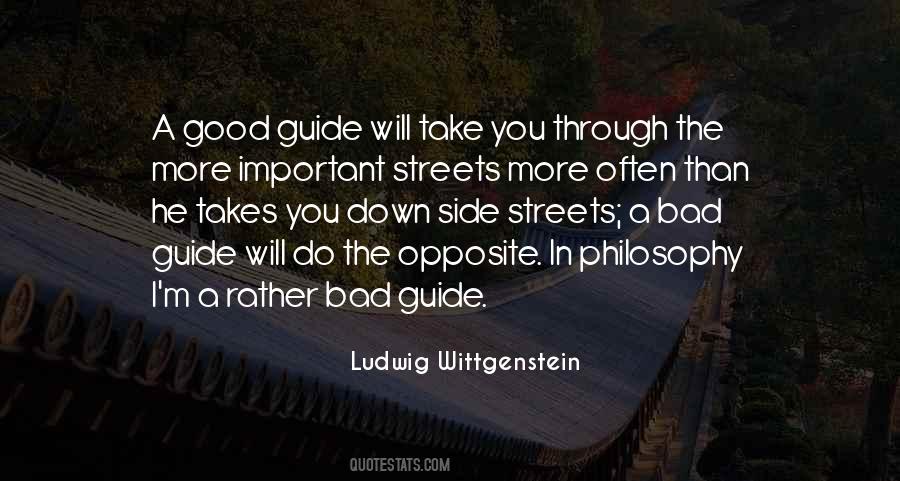 Good Bad Side Quotes #1598335