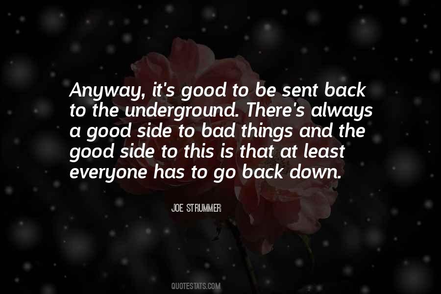 Good Bad Side Quotes #848609