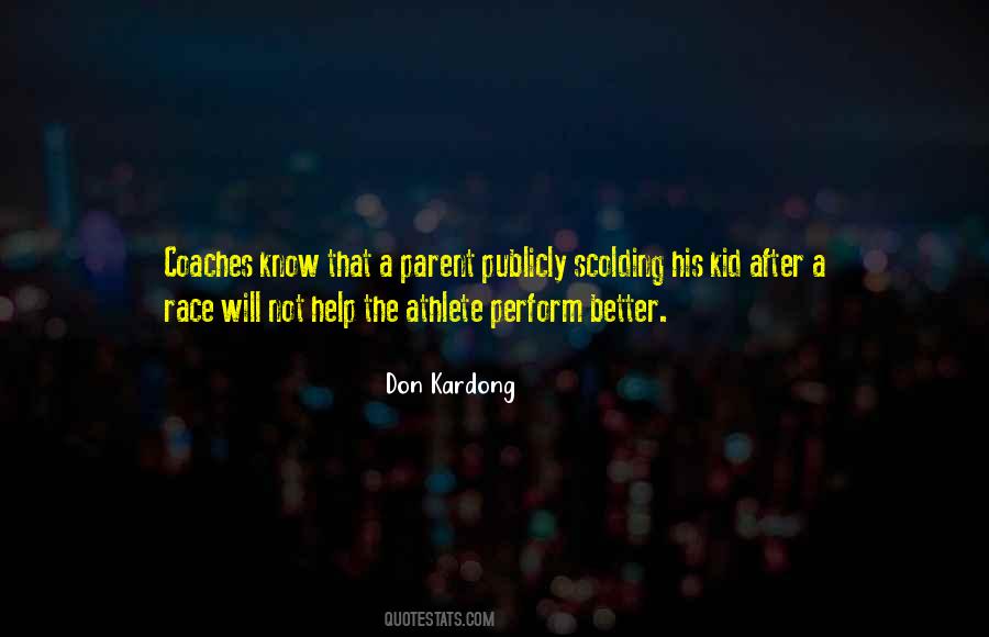 Athlete Parent Quotes #1416836