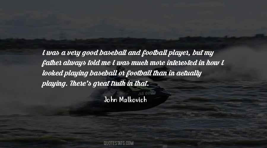 Good Baseball Player Quotes #466881