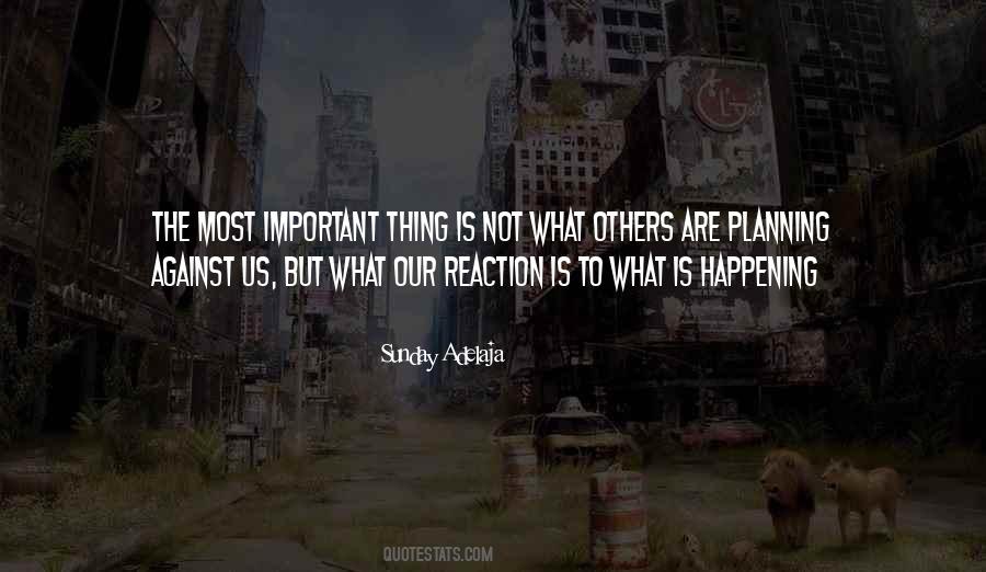 Planning Is Important Quotes #1860397