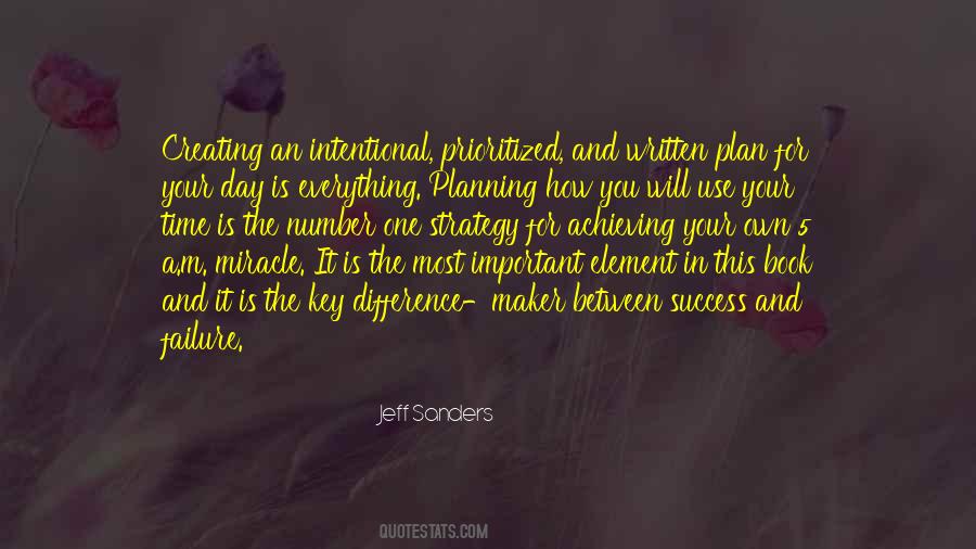 Planning Is Important Quotes #1876126