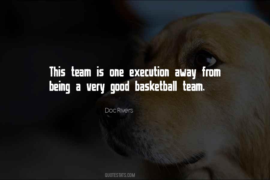 Good Basketball Team Quotes #1703952