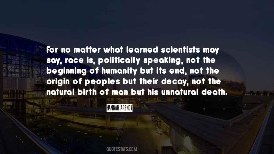 Quotes About The End Of Man #285096