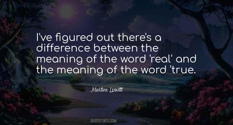Meaning Of The Word Quotes #889169