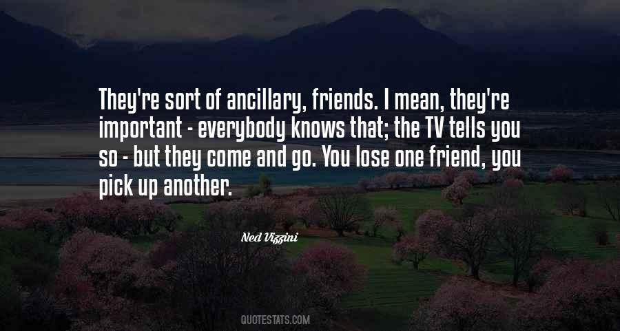 Friends Go Quotes #71046