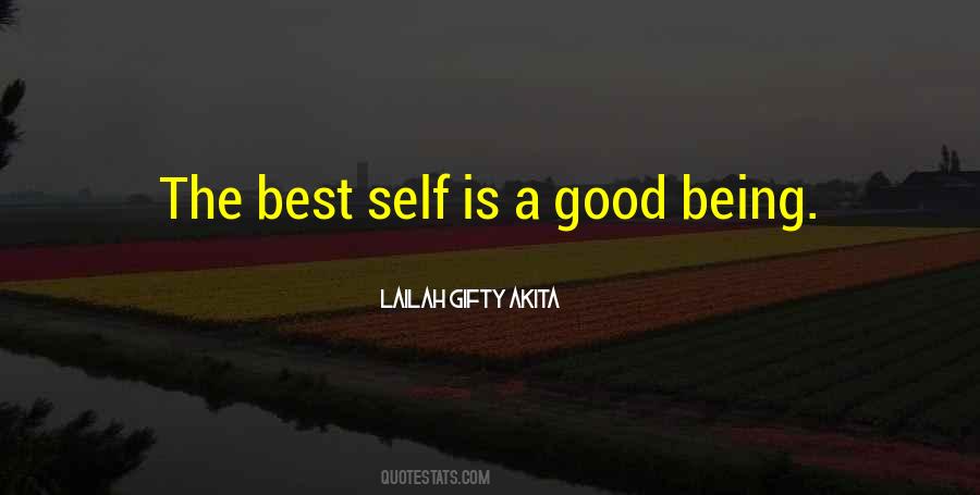 Good Being Quotes #1577939