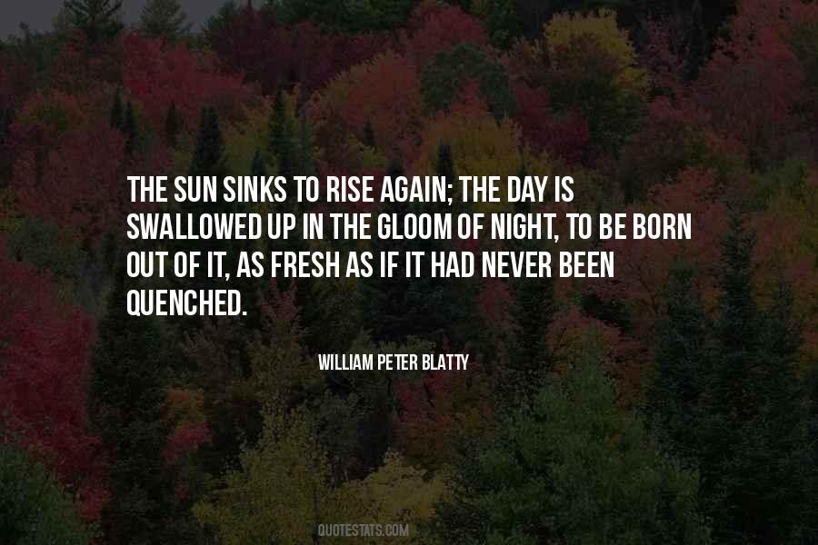 Sun Sinks Quotes #108013